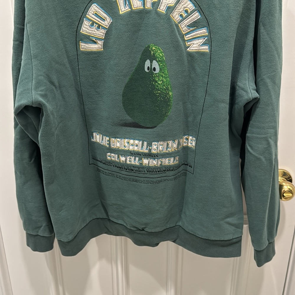 Marine Layer Green Hoodie with Avocado Patch - Picture 6 of 6